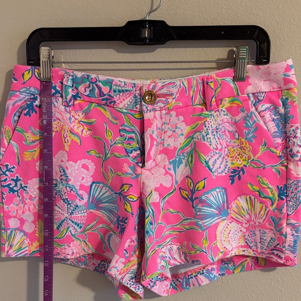 Lilly Pulitzer Vibrant Pink High Waist Shorts